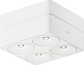 Stropní svítidlo pro povrchovou montáž, Nimbus Q Four Connect ON-XD, 230 V, tunable white