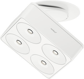Stropní svítidlo pro povrchovou montáž, Nimbus Q Four TT, 550 mA