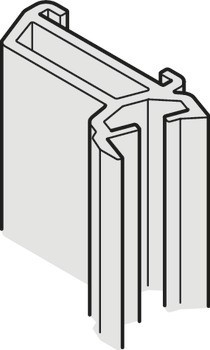 Svislý profil, pro Hawa Concepta III a Hawa Folding Concepta III