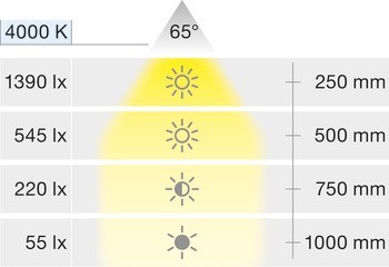 Svítidlo pro povrchovou montáž, LED 1097 12 V