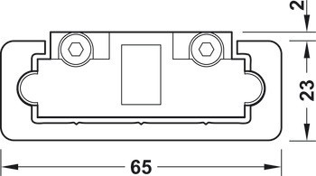 Systém posuvných profilů, Mechanismus tlumiče, Accuride 0116