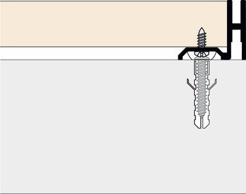 Systémová lišta, Svislý systém NB, 1řadý, pro stranové spojení