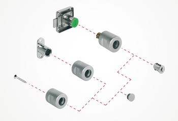 Tělo adaptéru, pro adaptér s koulí Symo, pevné