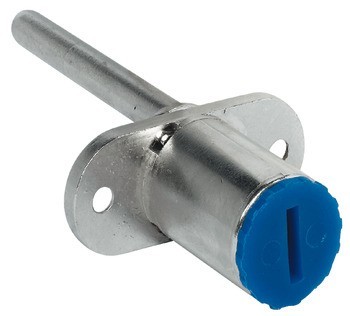 Tělo centrálního otočného zámku, Häfele Symo EC, tělo vložky bez jádra, pro zámkovou vložku, s montážní podložkou na obou stranách