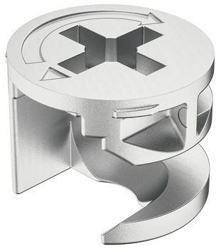 Tělo spoje, Häfele Minifix® 12, zinková slitina, bez límce