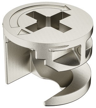 Tělo spoje, Häfele Minifix® 12, zinková slitina, bez límce