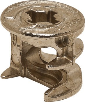 Tělo spoje, Häfele Minifix® 15, zinková slitina, bez límce