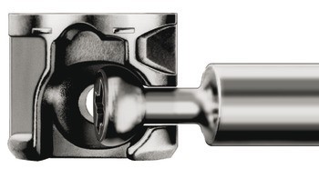 Tělo spoje, Häfele Minifix® 15, zinková slitina, bez límce