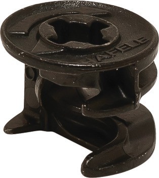 Tělo spoje, Häfele Minifix® 15, zinková slitina, bez límce