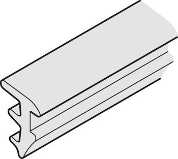 Těsnicí profil, pro pevné zasklení