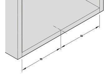 Tlačná záskočka, pro montáž do vyvrtaného otvoru