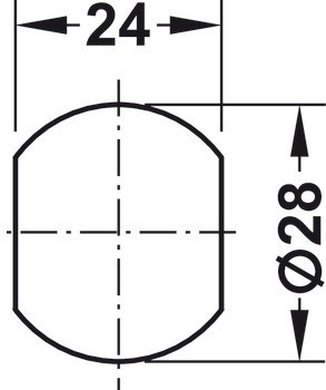 Tlačný zámek, S vložkou s pinovými stavítky, standardní profil