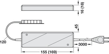 Transformátor, K001 12 V halogen