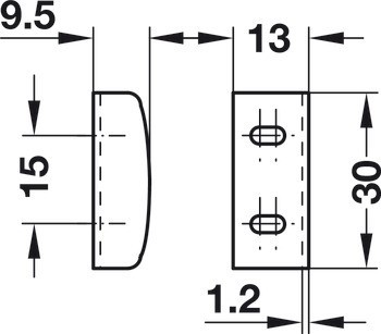 Trojcestné zámky Standard-Nova, Heavylock, s výměnnou vložkou, backset 40 mm