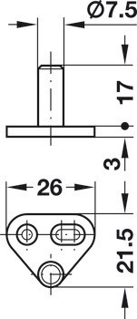 Trojcestné zámky Standard-Nova, Heavylock, s výměnnou vložkou, backset 40 mm