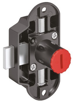 Trojcestný zámek, Häfele Symo EC, backset 15 nebo 25 mm