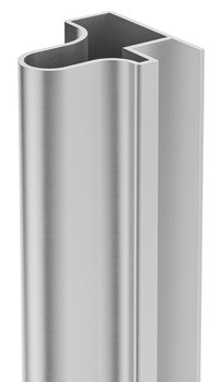 Úchytkový profil, Häfele Slido F-Handle22 A1, pro posuvné dveře, hliník