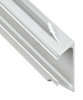 Úchytkový profil, hliník, Häfele Déco