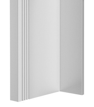 Úchytkový profil, hliník, pro dřevěné posuvné dveře, délka: 2500 mm, Häfele Déco