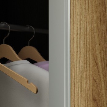 Úchytkový profil, hliník, pro dřevěné posuvné dveře, délka: 2500 mm, Häfele Déco