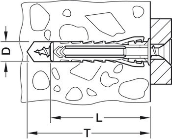Univerzální hmoždinka, fischer SX Plus Greenline, vyrobeny z ricinového oleje