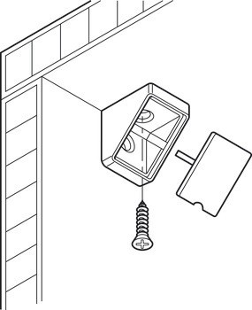 Univerzální rohový spoj, šířka 44 mm