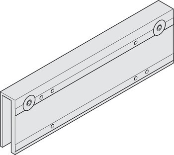 Upínací deska, pro celoskleněné dveře, pro TS 2000, Geze
