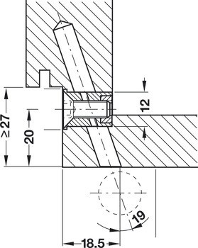 Upínací příruba, Simonswerk VARIANT V 3607