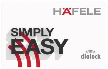 Uživatelská karta, Häfele Dialock KC karta