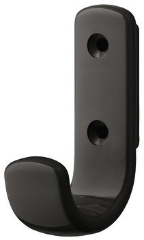 Věšák, polyamid, 24 x 48 x 75 mm (Š x H x V)