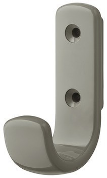 Věšák, polyamid, 24 x 48 x 75 mm (Š x H x V)