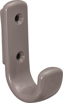 Věšák, polyamid, 24 x 48 x 75 mm (Š x H x V)