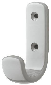 Věšák, polyamid, 24 x 48 x 75 mm (Š x H x V)