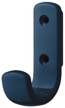 Věšák, polyamid, 24 x 48 x 75 mm (Š x H x V)