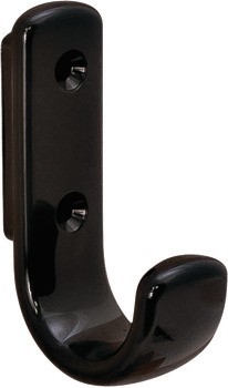 Věšák, polyamid, 24 x 48 x 75 mm (Š x H x V)