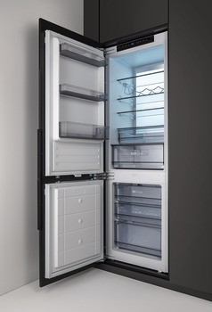 Vestavná kombinace lednice s mrazákem, Häfele Assedo RIB57S178dNa, Výška 178 cm, šířka 56 cm, objem lednice: 170 litrů, objem mrazáku: 67 litrů