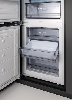 Vestavná kombinace lednice s mrazákem, Häfele Assedo RIB57S178dNa, Výška 178 cm, šířka 56 cm, objem lednice: 170 litrů, objem mrazáku: 67 litrů