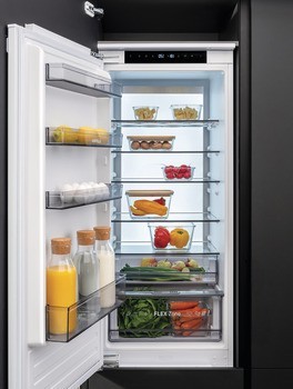 Vestavná kombinace lednice s mrazákem, Häfele Assedo RIB57S194dNa, Výška 194 cm, šířka 56 cm, celkový využitelný objem 267 litrů