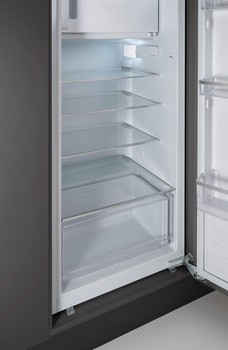 Vestavná lednice s mrazákem, Häfele Assedo RIF13S122ea, Výška 122 cm, šířka 54 cm, celkový využitelný objem 179 litrů