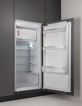 Vestavná lednice s mrazákem, Häfele Assedo RIF13S122ea, Výška 122 cm, šířka 54 cm, celkový využitelný objem 179 litrů