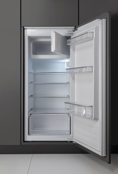 Vestavná lednice s mrazákem, Häfele Assedo RIF13S122ea, Výška 122 cm, šířka 54 cm, celkový využitelný objem 179 litrů