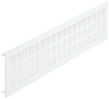 Větrací lišty, Hliník s drážkovanými pery