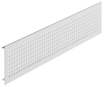 Větrací lišty, Hliník s drážkovanými pery