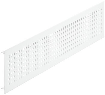 Větrací lišty, Hliník s drážkovanými pery