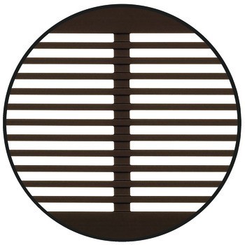 Větrací lišty, Hliník, s drážkovanými pery