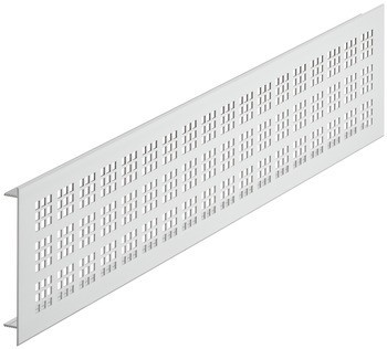 Větrací lišty, Hliník s drážkovanými pery