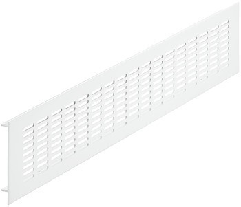 Větrací lišty, Hliník, s pery, s otvory