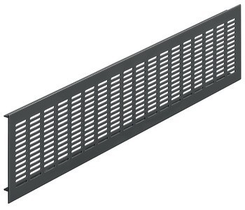 Větrací lišty, Hliník, s pery, s otvory