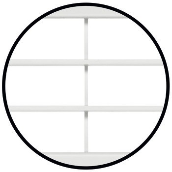 Větrací lišty, plast, s upevňovacími klipy, s lamelami