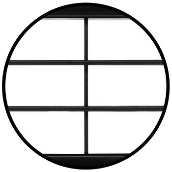 Větrací lišty, plast, s upevňovacími klipy, s lamelami